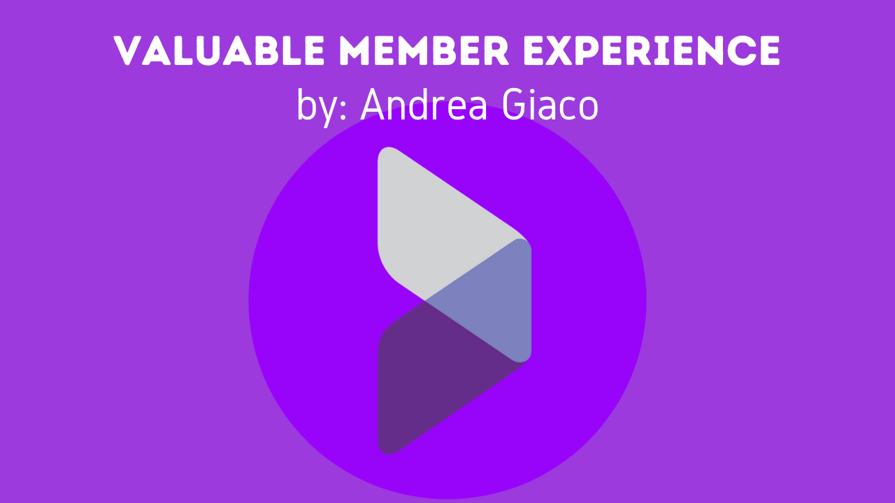 Valuable member experience with Andrea Giaco