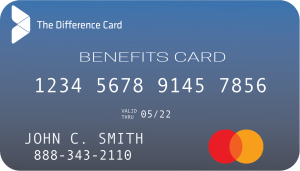 The Difference Card's physical card