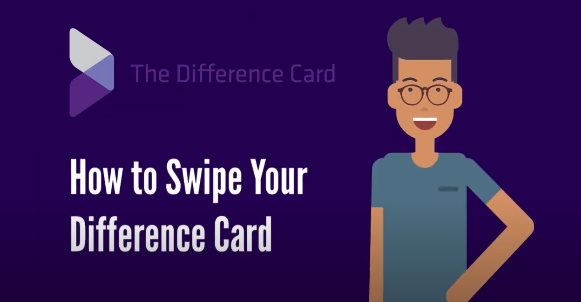 How to swipe your difference card