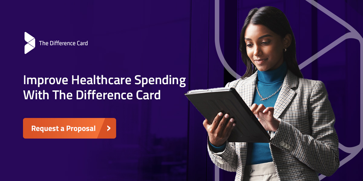 Improve healthcare spending with the Difference Card