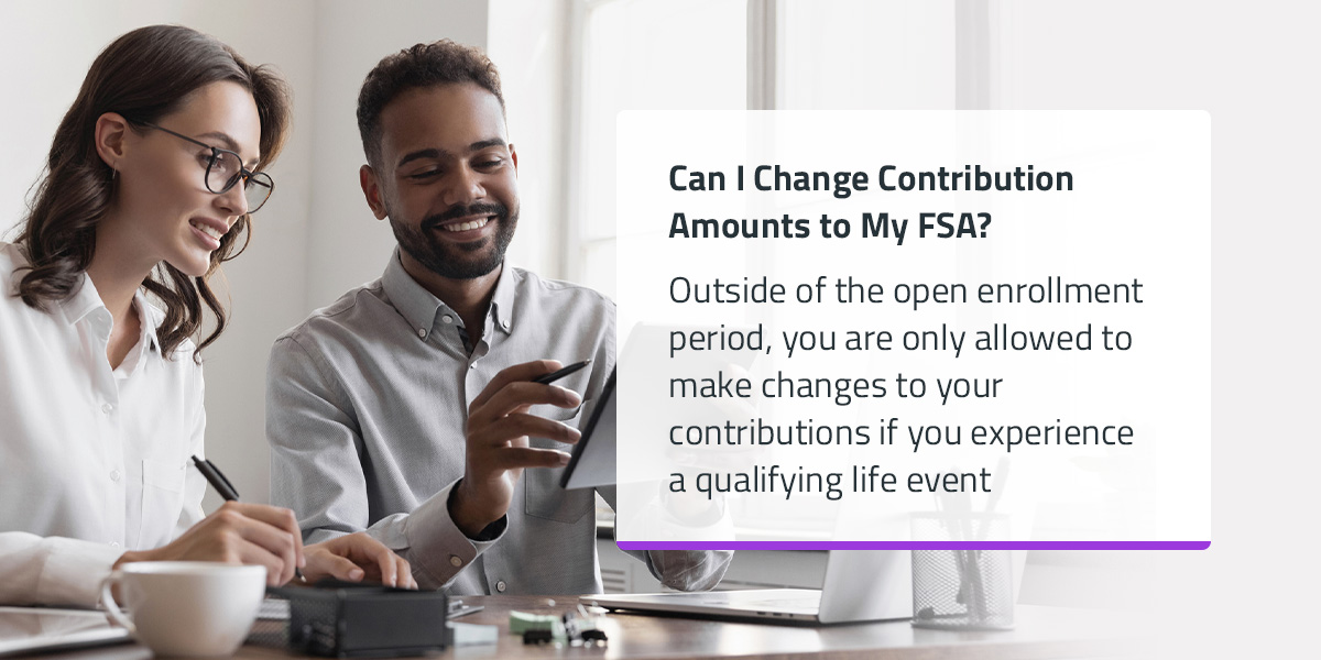 Can I Change Contribution Amounts to My Flexible Spending Account?