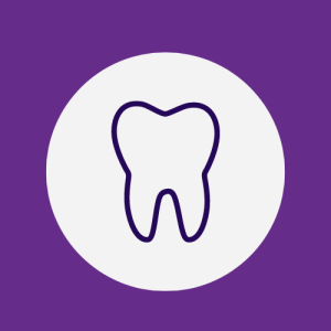 Dental tooth icon