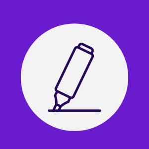 Pen writing icon