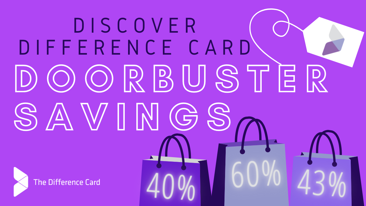 Discover Difference Card Doorbuster Savings Black Friday