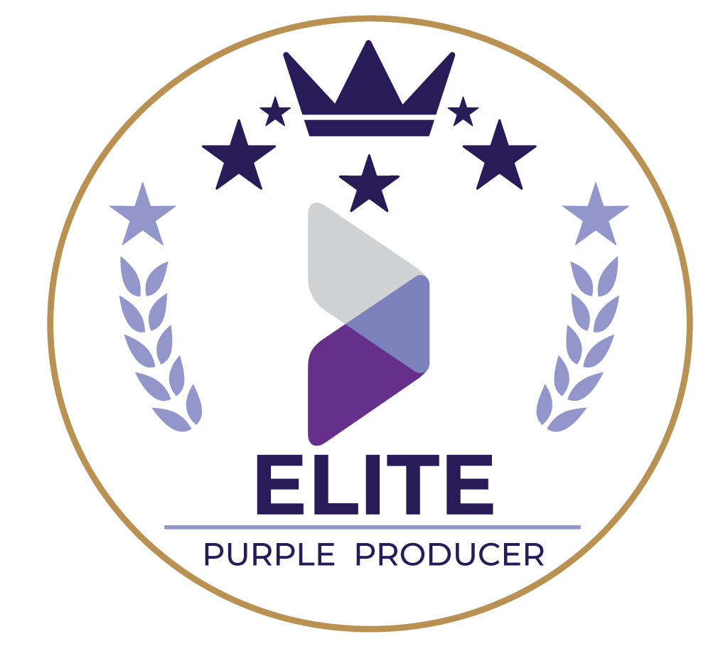 Elite purple producer badge from The Difference Card