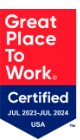 Insignia de certificación Great Place to Work