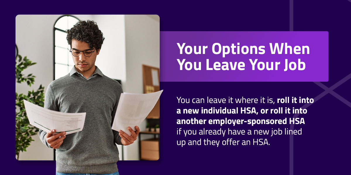 your options when you leave your job