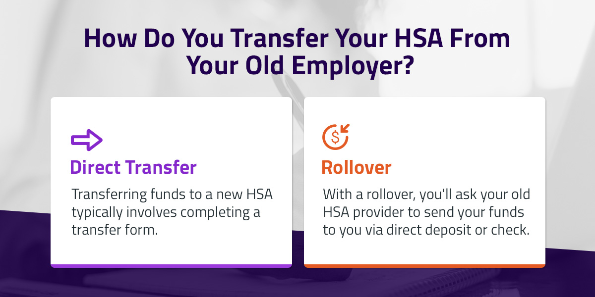 How do you transfer your hsa from your old employer