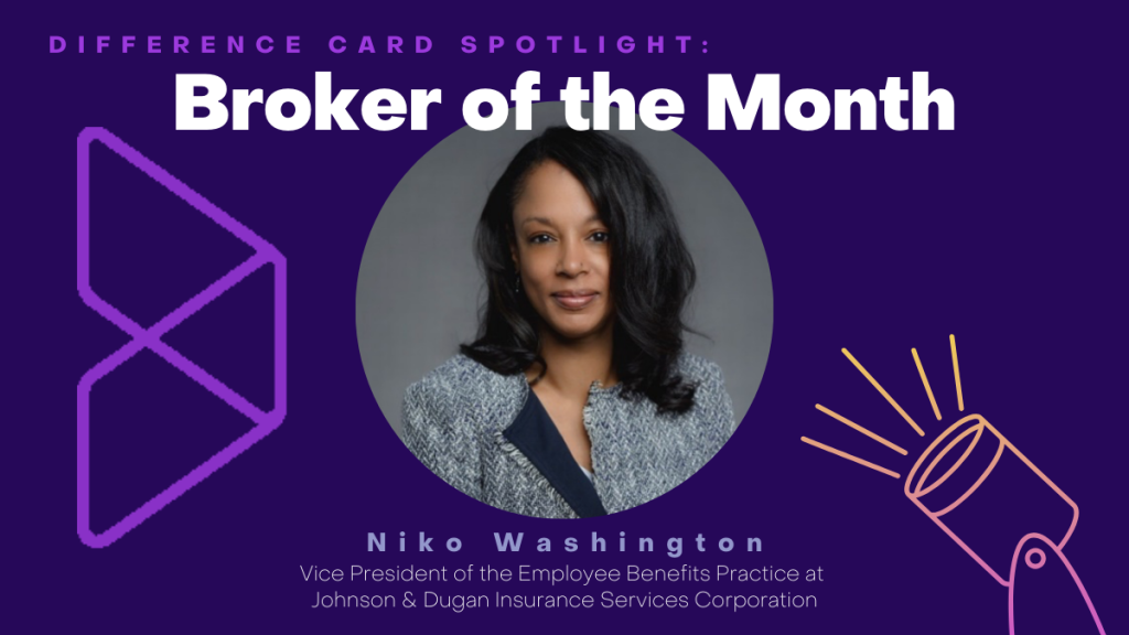 Broker of the month graphic Niko Washington