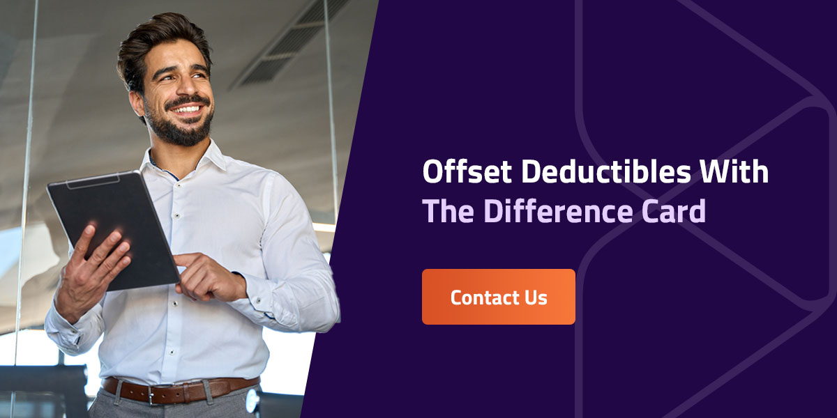 offset deductibles with the difference card