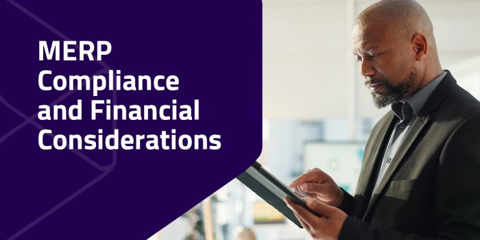 merp compliance and financial considerations
