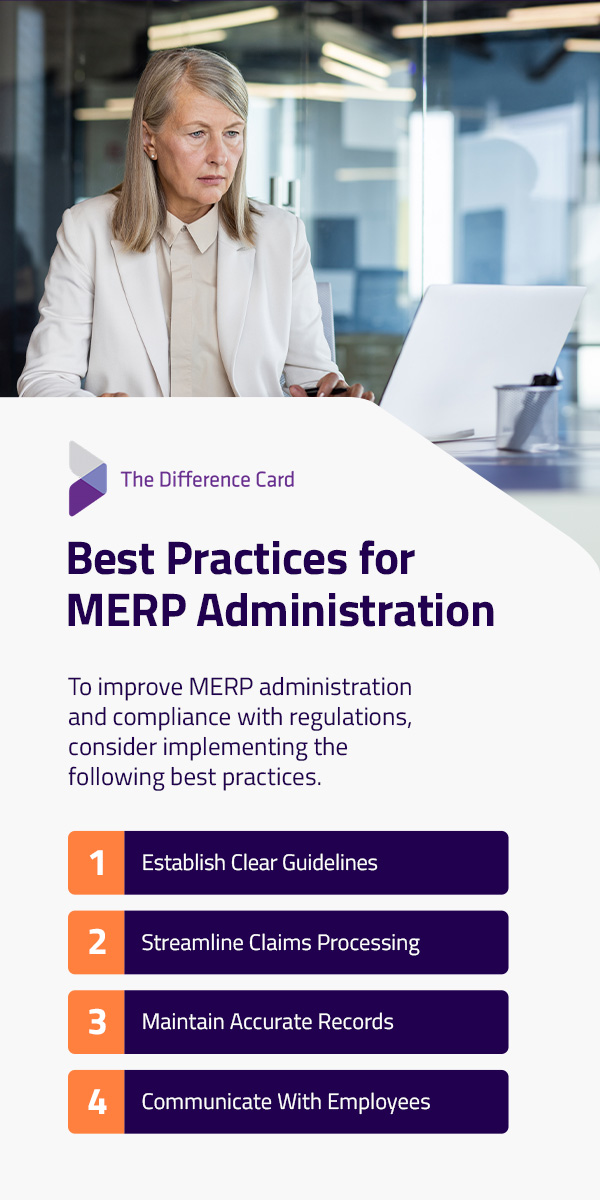 Best practices for MERP administration 