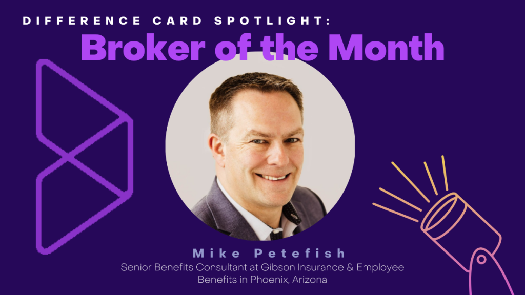 Broker of the month graphic Mike Petefish