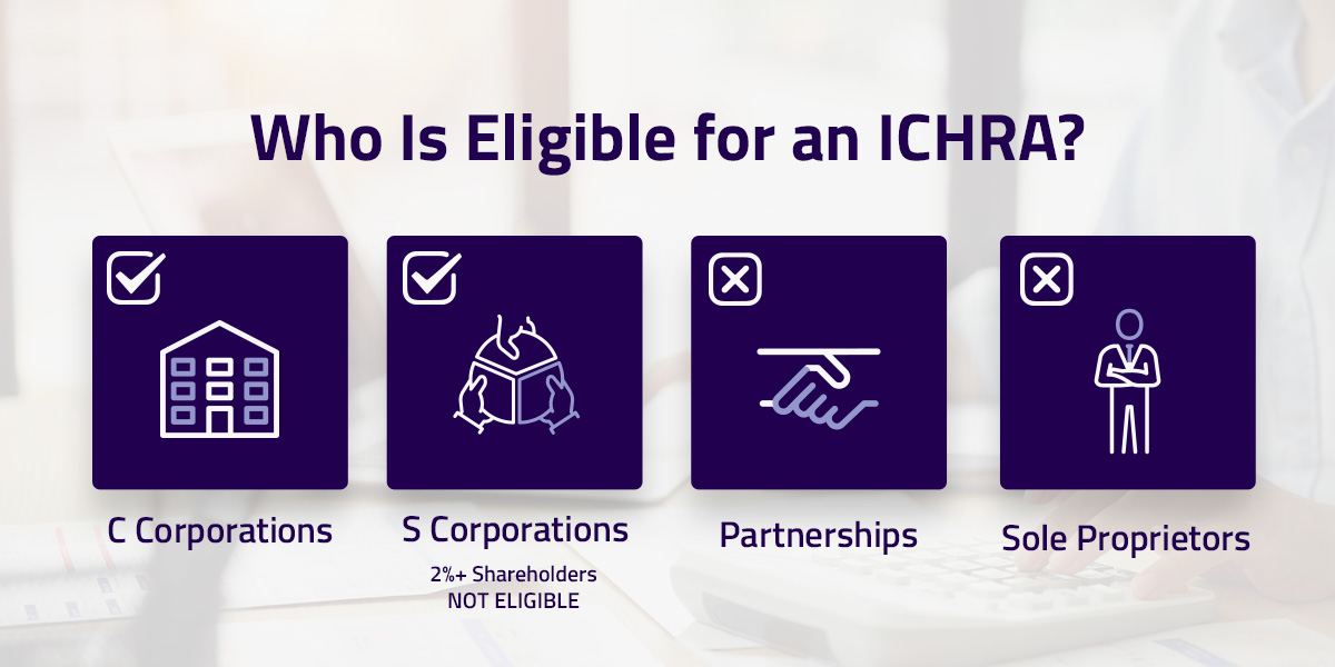 who is eligible for an ichra infographic
