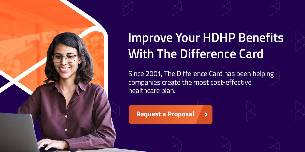 improve your hdhp benefits with the difference card 