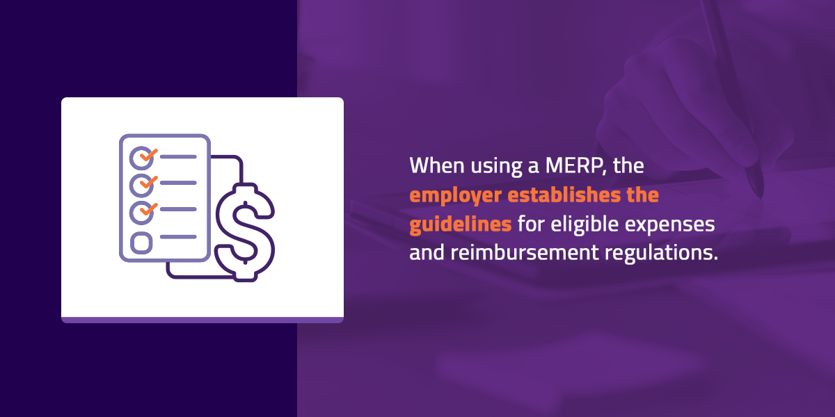 when using a merp, the employer establishes the guidelines