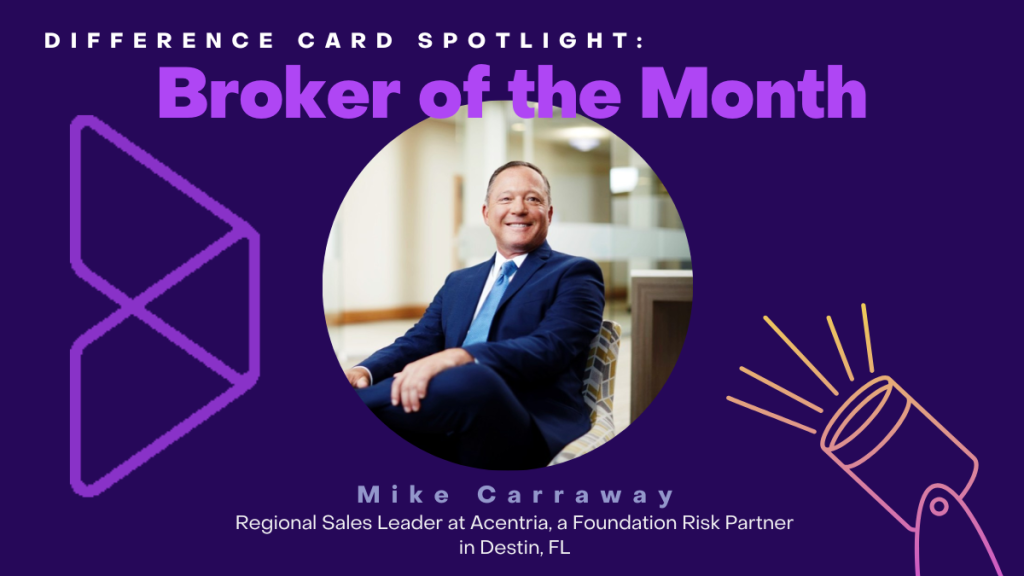 Mike Carraway Broker of the month graphic