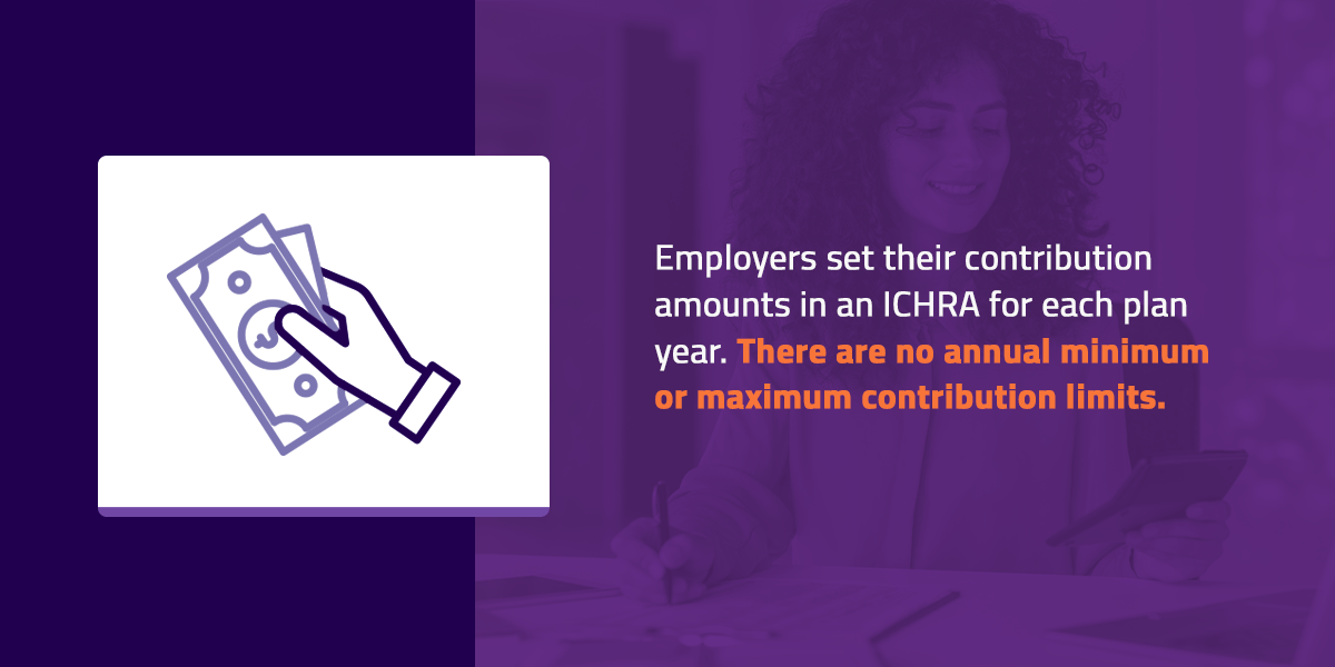 There are no annual minimum or maximum contribution limits