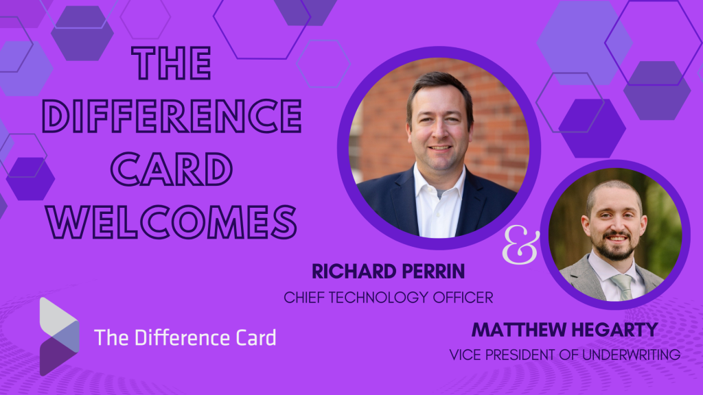 The difference card welcomes people graphic