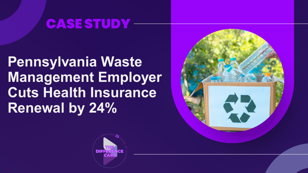 Case study graphic from The Difference Card.