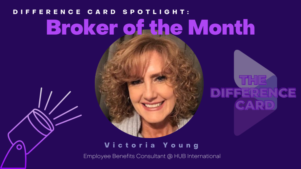 Broker of the month graphic, Victoria Young